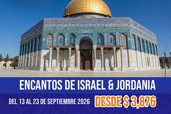 Encantos de Israel y Jordania - Septiembre 2026