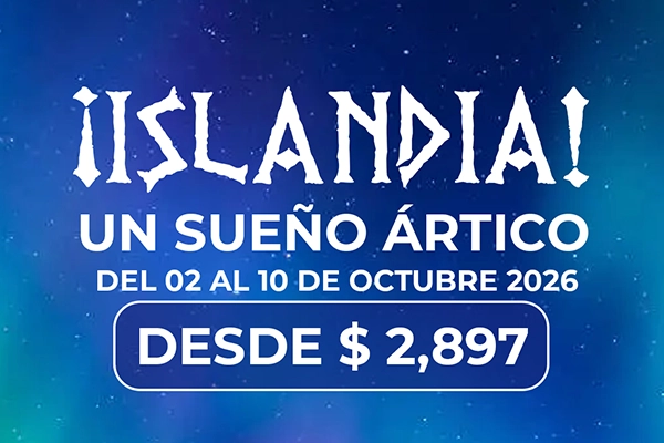 Islandia un sueño ártico - Octubre 2026